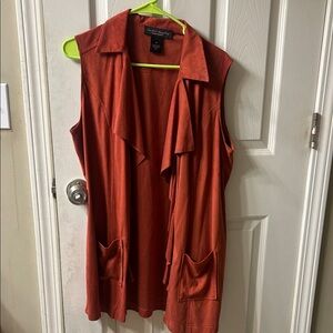 Isabel Hayley Orange Vest